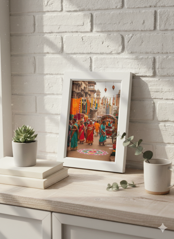 Morvi Decor A4 Size Photo Frame White Pack of 3 For Certificate , Photos, Family Memory.