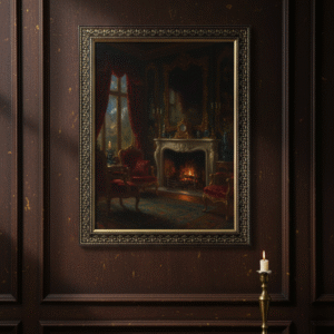 A4 Photo Frame Brown Golden, Brown Golden Wood Photo Frame, Documents Size Photo Frame