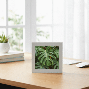 Morvi Photo Frame 5*5 Mini Frame White Photo Frames Painting (5*5 inch Pack of 2 White)