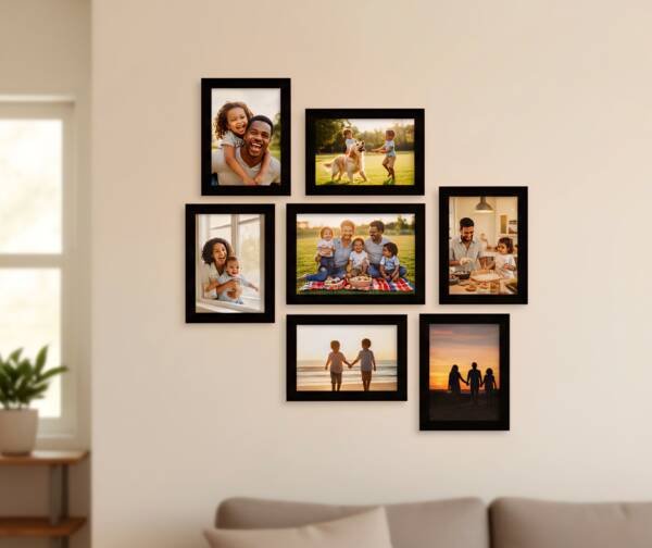 OFC ERA PHOTO FRAME SET OF 07 6PCS 4X6, 1PCS 5X7