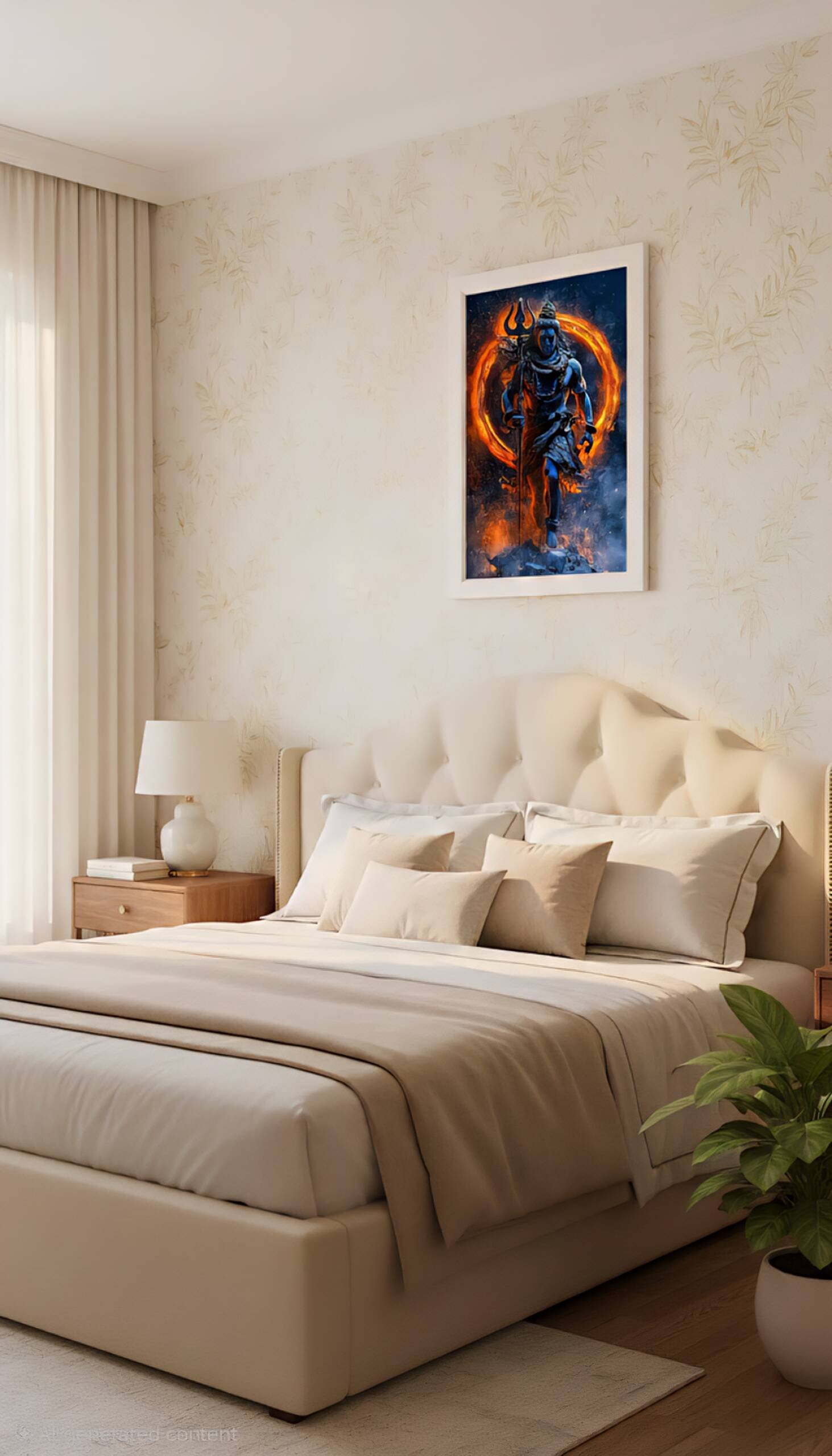 White Frame set of six