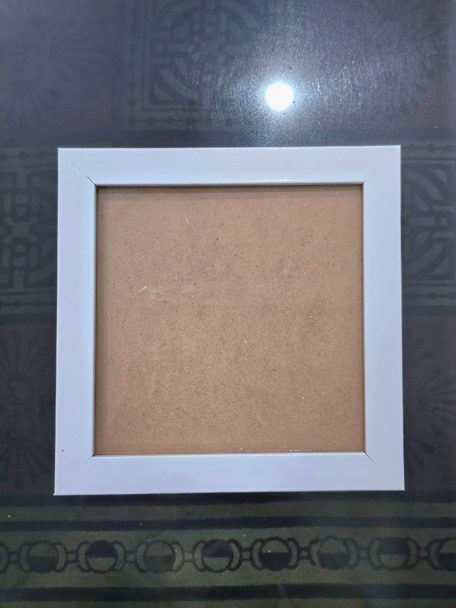 Morvi Photo Frame 5*5 Mini Frame White Photo Frames Painting (5*5 inch Pack of 2 White) - Image 3